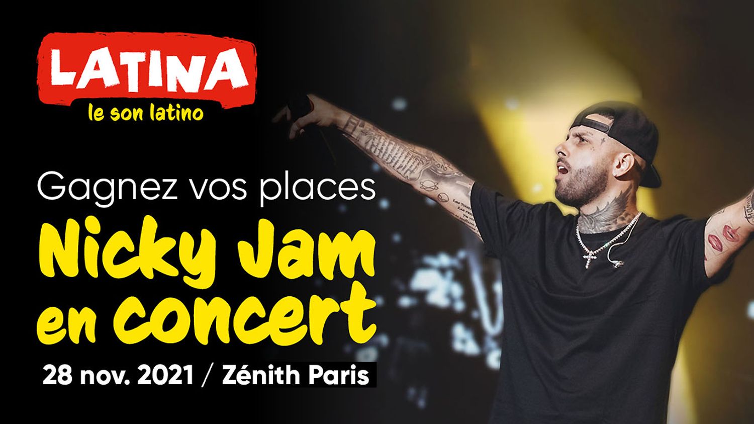 Opération Nicky Jam x Zénith Paris